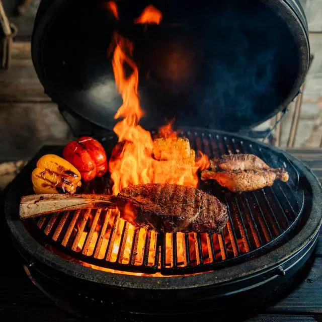 Alt view image 7 of 7 - Cut Resistant BBQ Gloves Heavy Duty Aramid Gloves for Grilling, Frying, Welding, and More Extreme Heat Protection up to 1,472°F, Cut Resistant and Easy to Clean