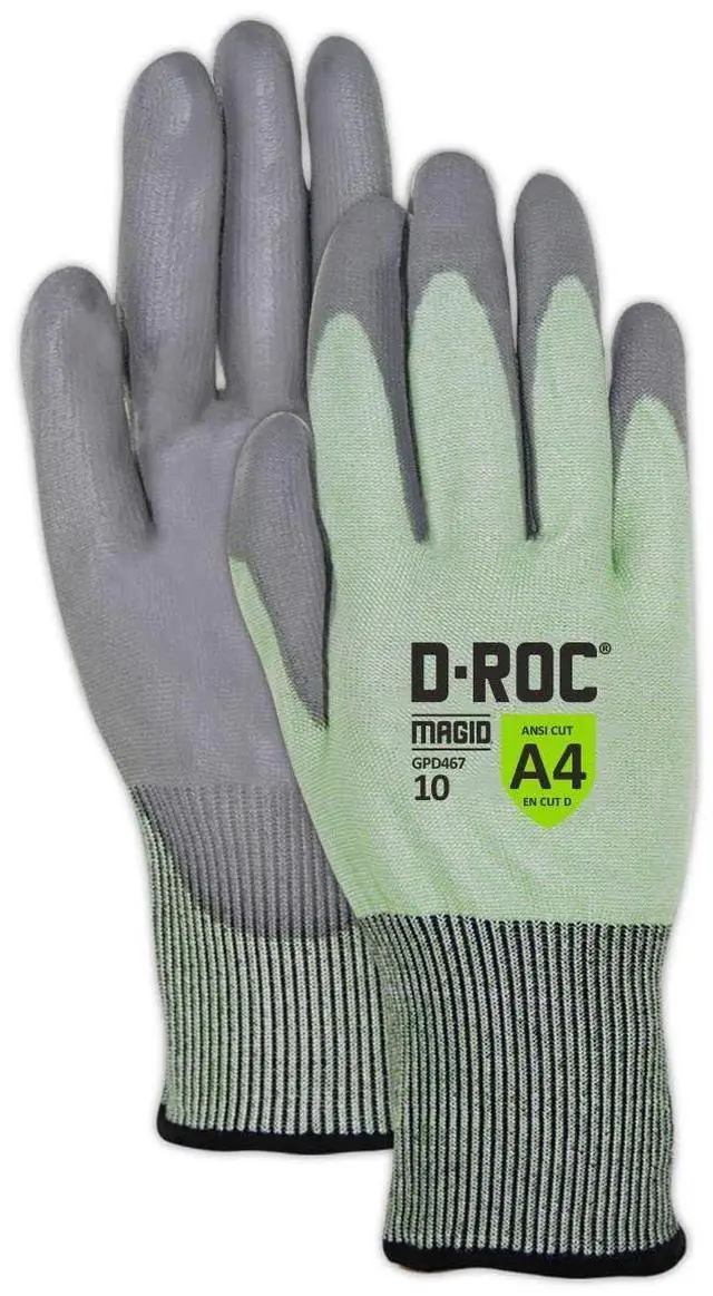 Main image of Touchscreen Compatible PU Coated Work Gloves, 1 Pair, Size 10/XL, GPD467