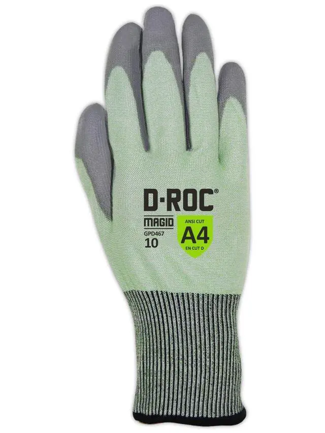 Alt view image 2 of 3 - Touchscreen Compatible PU Coated Work Gloves, 1 Pair, Size 10/XL, GPD467