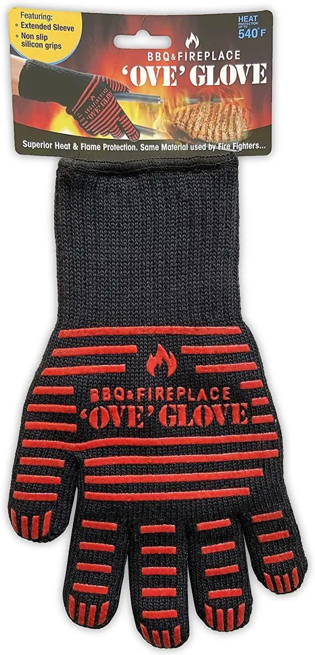 Main image of BBQ Superior Heat & Flame Protection- Extended Wrist for Additional Safety- Outdoor Cooking, Grilling, Barbeque
