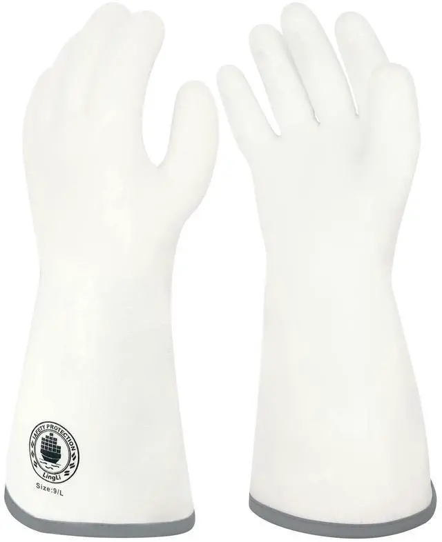 Main image of Silicone Oven Gloves Heat Resistant with Fingers, Heat Proof Oven Mitts for Baking, Grilling & Cooking, Kitchen Barbecue Smoker Gloves, Food Grade, Waterproof, 1 Pair (8)