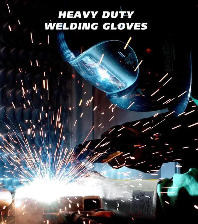 Alt view image 4 of 7 - Kevlar Aluminized Heat Resistant Welding Glove/Large/1472°F Fire GlovesKevlar GlovesHigh Heat Foundry glove