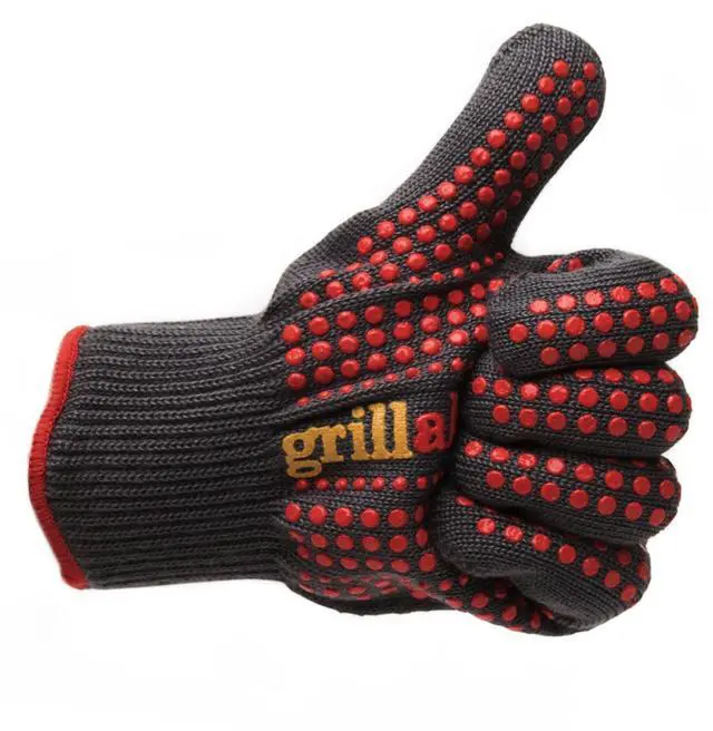 Main image of Barbecue Gloves, Top Cooking Gloves in Barbeque Grilling Accessories, 660°F Heat Resistant with ThermoMatrix Silicone, Protect Your Hands with BBQ Oven Mitts