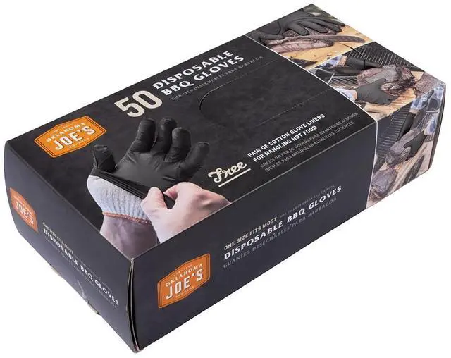 Main image of Disposable BBQ Gloves, 50-count - 4386292R06