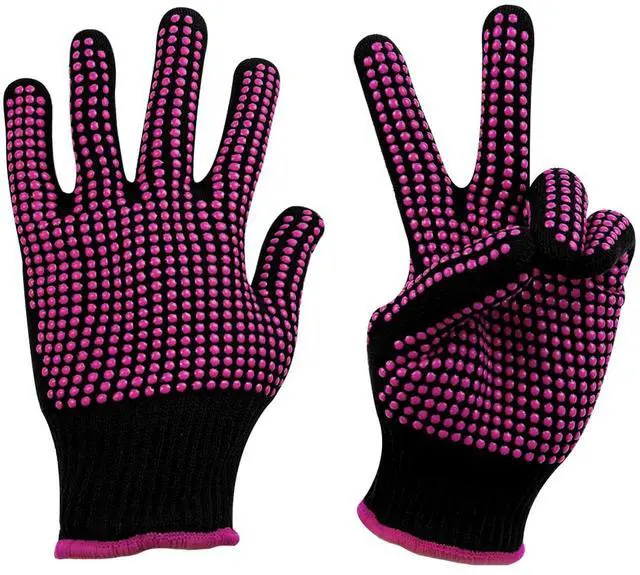Main image of Heat Resistant Gloves for Sublimation 2Pcs with Silicone Bumps