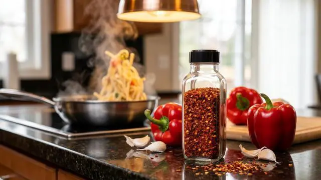 Alt view image 2 of 7 - Glass Spice Jars with Shaker Lids - Spice Jars 16 oz for Food Storage, Spice Containers for Kitchen Organization and Storage, Bottles for Spices (Black - 16 Ounce 3 pack)