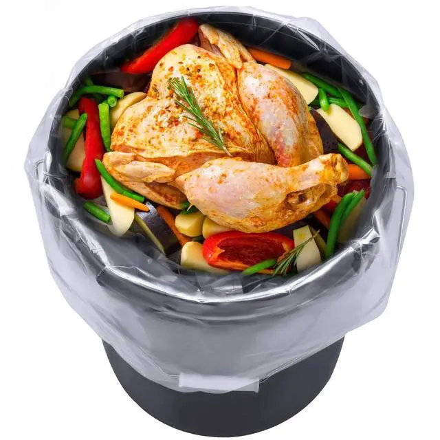 Alt view image 2 of 6 - 5 Gallon Bucket Liner Bags for Marinating and Brining, Food Grade, BPA Free, Extra Heavy Duty Leak Proof, Great for Food Storage, Ice Bucket, 4Mil, Pack of 12