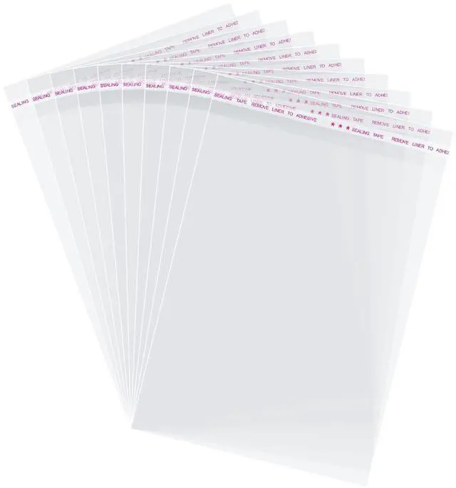 Main image of 6x9 In Cookie Bags Clear Self Sealing Cellophane Treat Bags 200Pcs