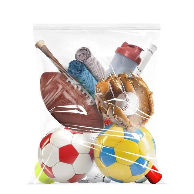 Alt view image 7 of 7 - Storage Bags, Pack of 12, 5 Gallon Reclosable Food Storage Bag, Great Storage for Food, Clothing, Office Supplies & Travel Essential, 2 Mil Thick, Size 18"x 24"