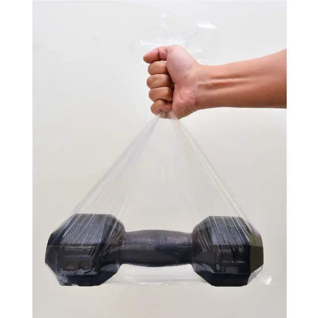 Alt view image 6 of 7 - 100 CT 18x24 Inch 1.1 Mil Clear Plastic Flat Open Poly Bags Great for Bread Proofing, Dough, Injera, Food Storage, Jackets, Pillows, Laundry, and More