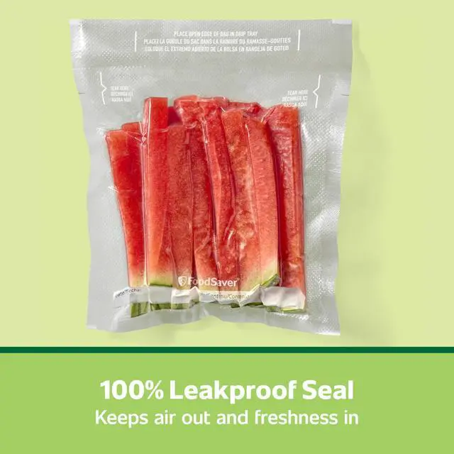 Alt view image 5 of 7 - Quart Pre-Cut Vacuum Seal Bags, Easy Use Vacuum Storage Bags, Align to Seal and Tear to Open Vacuum Sealer Storage Bags, 43 Pack