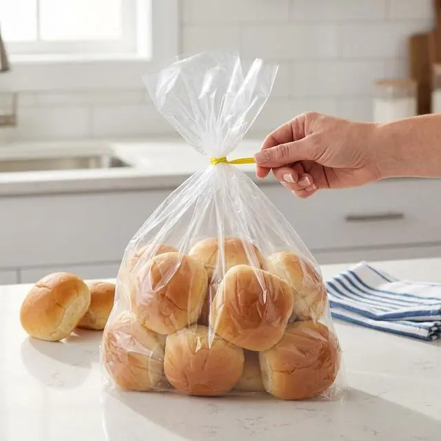Alt view image 6 of 7 - 1 Gallon Storage Bags with Twist Ties, 300 Count - Clear Plastic Food Storage Bags for Sandwiches, Snacks, Fruit, Produce & Freezer