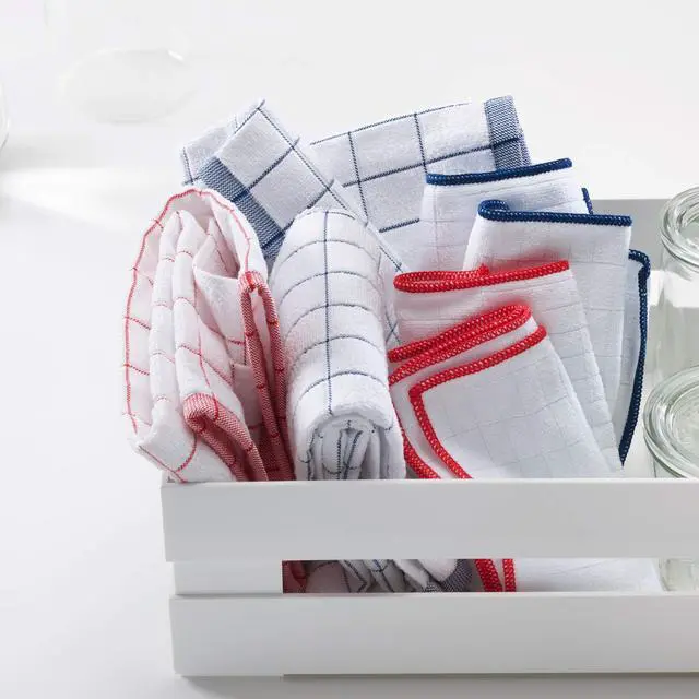 Alt view image 5 of 7 - Reusable Paper Towel Replacement Cloths - Premium Microfiber Cleaning Cloths for Kitchen & Household Spills, Washable Reusable Paper Towels Alternative - 4 Count