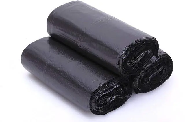 Main image of 1.2-1.5 Gallon Small Trash Bags, Black Garbage Bag , Wastebasket Trash Bags 120 Counts
