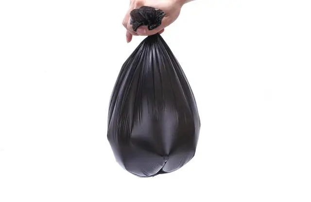 Alt view image 4 of 5 - 1.2-1.5 Gallon Small Trash Bags, Black Garbage Bag , Wastebasket Trash Bags 120 Counts