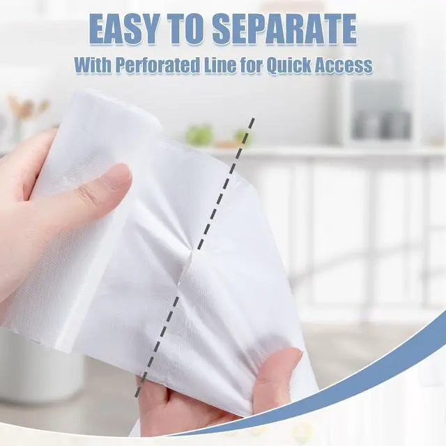 Alt view image 4 of 7 - Small Trash Bags 4 Gallon - 100 Count 4 Gallon Trash Bag, Unscented Small Garbage Bags Bathroom Trash Bags, White 4 Gal Trash Can Liners