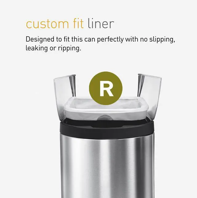 Alt view image 4 of 5 - Code R Custom Fit Drawstring Trash Bags in Dispenser Packs, 20 Count, 10 Liter / 2.6 Gallon, White