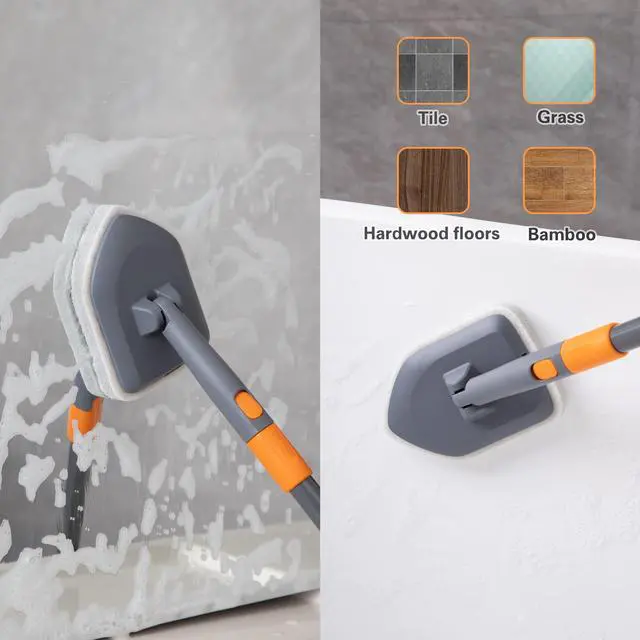 Alt view image 4 of 6 - Scouring Pads 3 Pieces Suitable for Tub Tile Scrubber Brushes