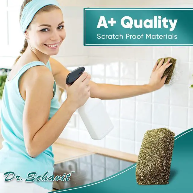 Alt view image 2 of 5 - Perfect Scour 2 Pack Scrub Sponges for Kitchen - Multipurpose Non-Scratch Sponge with Heavy Duty Scouring Power - Soft and Fast Cleaning Scrubber for Cleaning Dishes, Pans, Pots and Hard Stains