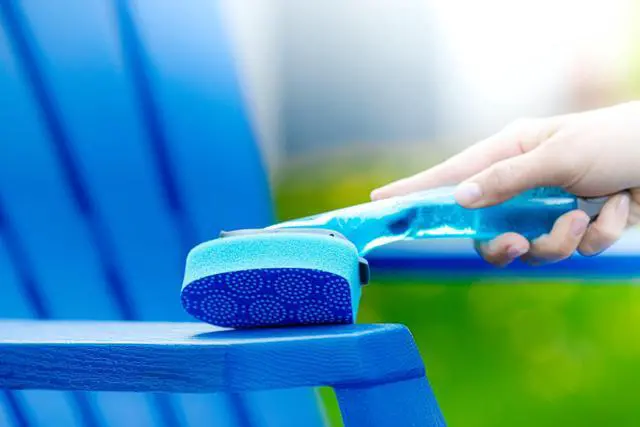 Alt view image 7 of 7 - Scrub Dots Non-Scratch Soap-Dispensing Dishwand, 1 Count, Keeps Hands Out of The Mess, Fits All Scotch-Brite Refills, Assorted Colors