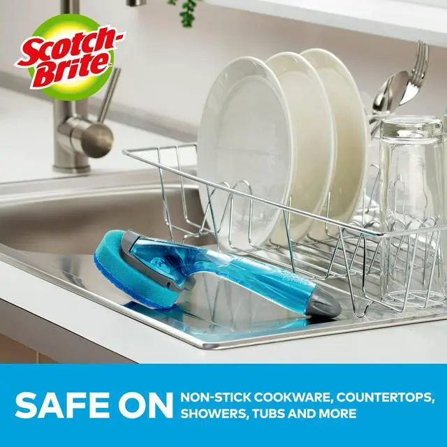 Alt view image 5 of 7 - Non-Scratch Dishwand Refills, 4 Refills