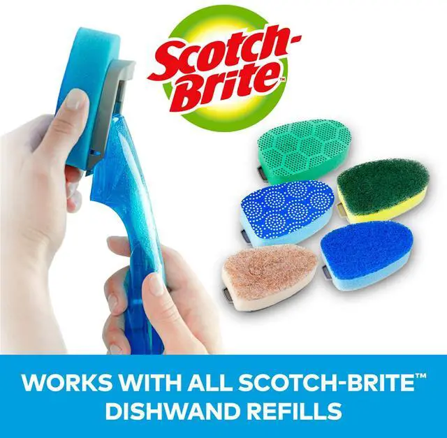 Alt view image 6 of 7 - Non-Scratch Dishwand Refills, 4 Refills
