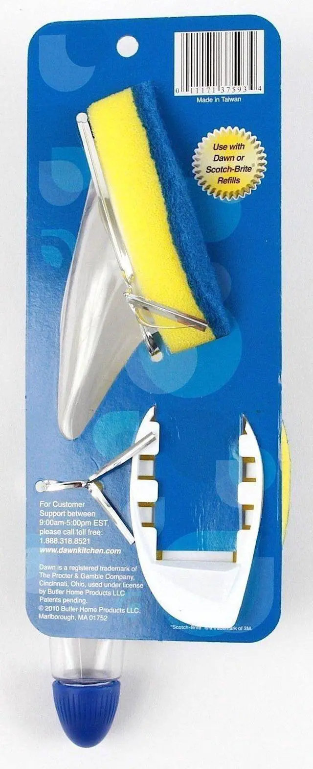 Alt view image 3 of 3 - Fillable Scrubber Dishwand