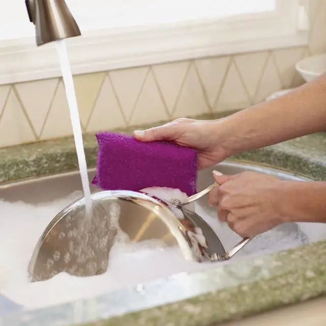 Alt view image 4 of 5 - Sponge Scrubby, 3 Count