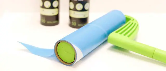 Alt view image 4 of 7 - 10-Inch Wide Lint Roller Refills, 3 Rolls with 50 Sheets Each (150 Sheets Total), Extra Sticky Pet Hair Remover for Carpet & Furniture