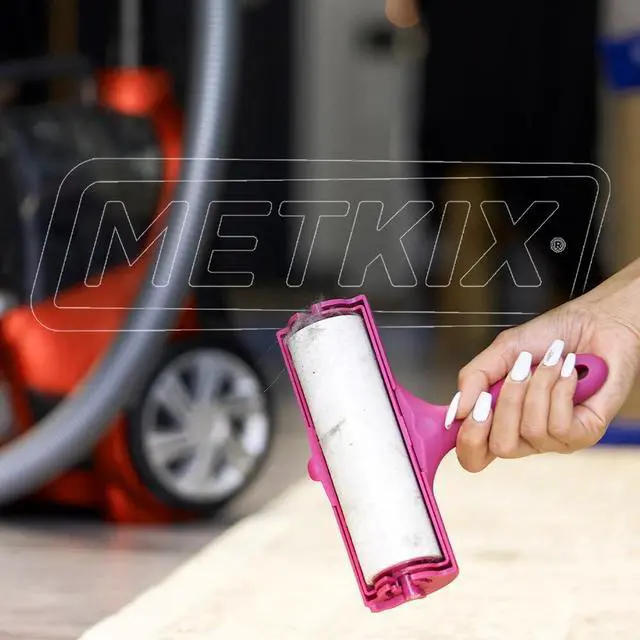 Alt view image 4 of 6 - Large Lint Roller 6.3" with Extra Refill -120 Sticky Sheets, Protective Cover Design, Big Lint Roller for Pet Hair, Furniture, Bed, Couch, Floor & More