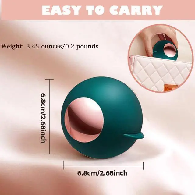 Alt view image 5 of 6 - Reusable Gel Lint Roller Ball, Sticky Washable lint Roller Portable Small Dog Cat Pet Hair Lint Remover Tool for Clothes, Pocket Traveling Essentials
