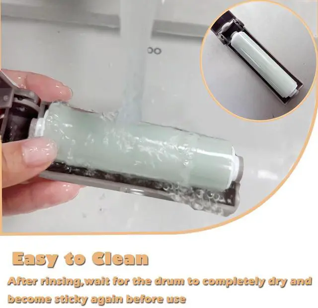 Alt view image 5 of 6 - Mini Reusable Lint Roller for Travel, 6 Pack Washable Foldable Lint Remover with Sticky Gel, Portable, Compact and Easy to Clean for Clothes and Luggage Use