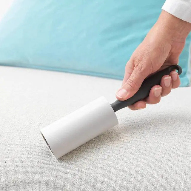 Alt view image 2 of 3 - Plastic Bastis Lint Roller, Grey