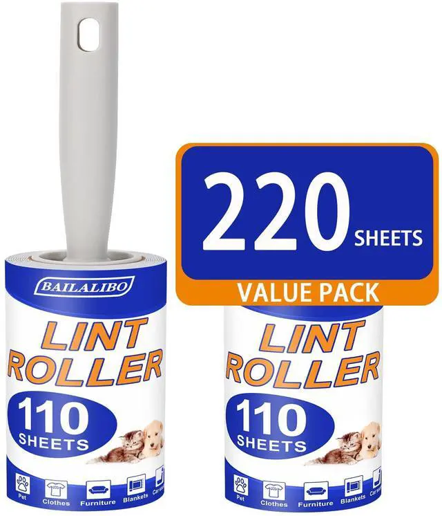 Main image of Lint Roller for Pet Hair, 220 Sheets