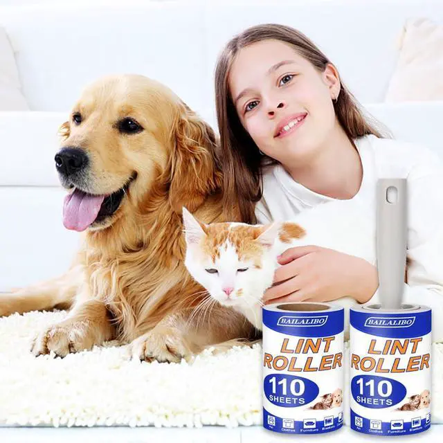 Alt view image 7 of 7 - Lint Roller for Pet Hair, 220 Sheets