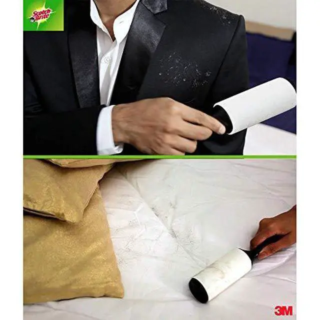 Alt view image 4 of 4 - Mini Lint Roller, White, 2 Rollers Total