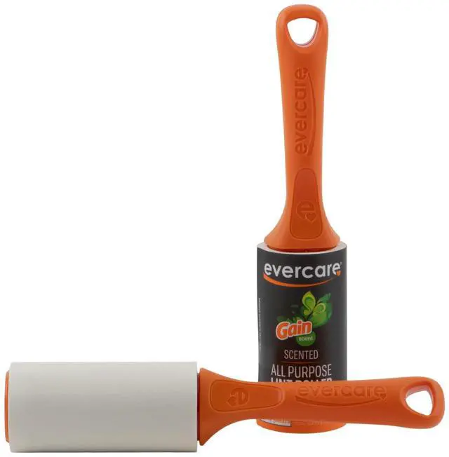 Alt view image 2 of 6 - Lint Roller, Scented 40 Sheets, Two-Pack, Orange
