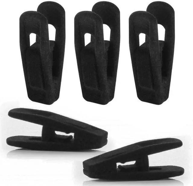 Main image of Velvet Hanger Clips - 20pcs Plastic Clips for Velvet Hangers