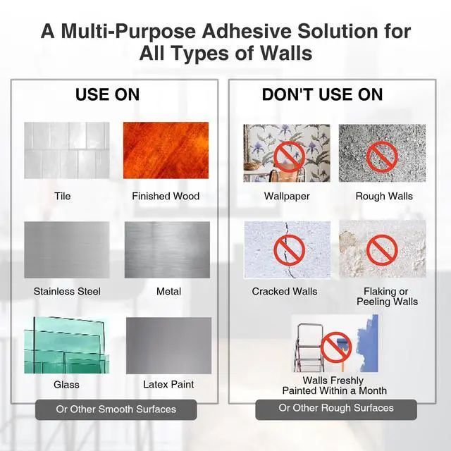 Alt view image 6 of 7 - Large Picture Hanging Strips Heavy Duty, 16-Pairs(32 Strips) Sticky Picture Hangers for Walls No Damage Wall Picture Hangers Without Nails Refill Adhesive Poster Strips