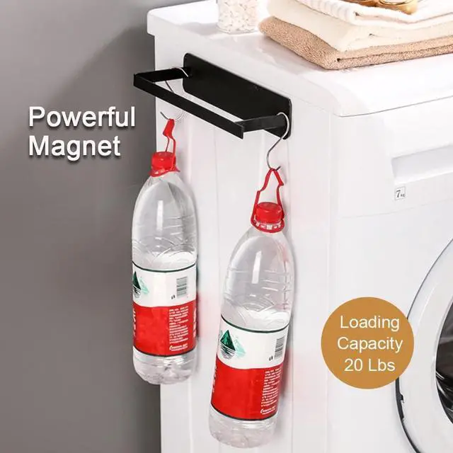 Alt view image 6 of 7 - Magnetic Hanger Organizer for Washing Machine & Closet Laundry Room,Hanger Storage Rack Stacker