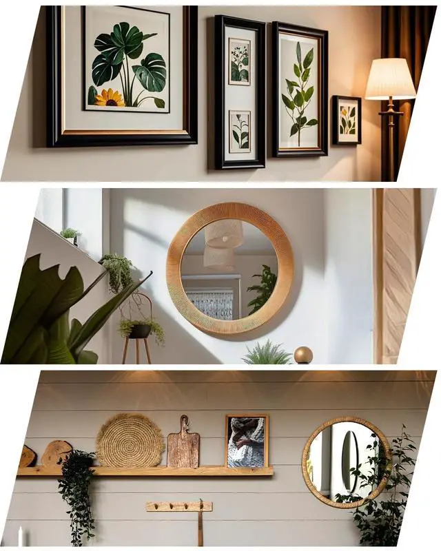 Alt view image 6 of 6 - 20Pcs Claw Drywall Picture Hanger: Wall Hooks for Hanging Picture Mirror Photo Poster Kit - No Damage Heavy Duty Wall Hanger for Room Office Decor Easy Tool-Free Nail-Free Holds Up to 40Lbs