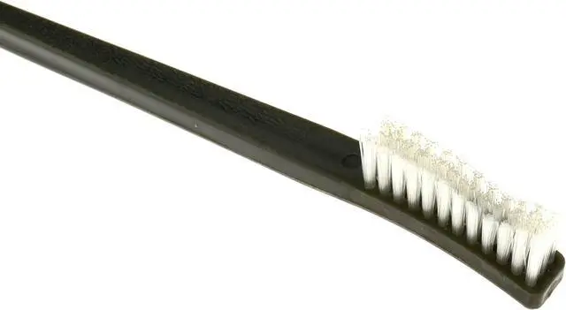 Alt view image 7 of 7 - 10-Piece Double-Ended Gun Cleaning Brush Set, Gun Cleaning Supplies Kit, 7-inch Nylon Bristle Brushes, Plastic Handle - 7615NB10PCS