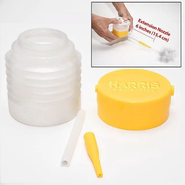 Alt view image 6 of 7 - Diatomaceous Earth Powder Duster with 6 Inch Extension Nozzle, for Easier Application of DE in Home & Outdoor Lawn and Garden Use