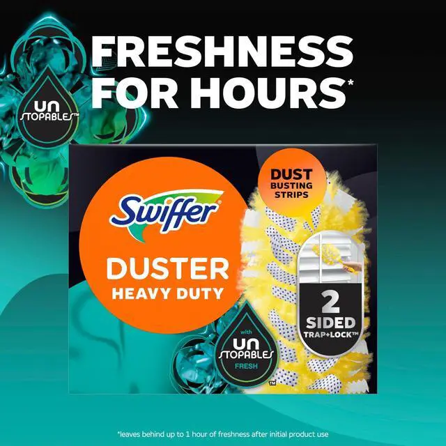 Alt view image 5 of 7 - Dusters Multi-Surface Heavy Duty Duster Refills, Unstopables Fresh Scent, 11 Count