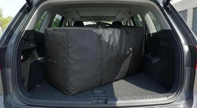 Alt view image 7 of 7 - 66 Gallon Extra Large Storage Bags, XXL Moving Bags with Zippers & Side Handles, Jumbo Big Storage Totes for Moving & Space-Saving Organization (Black, 66 Gallon, 1 Pack)