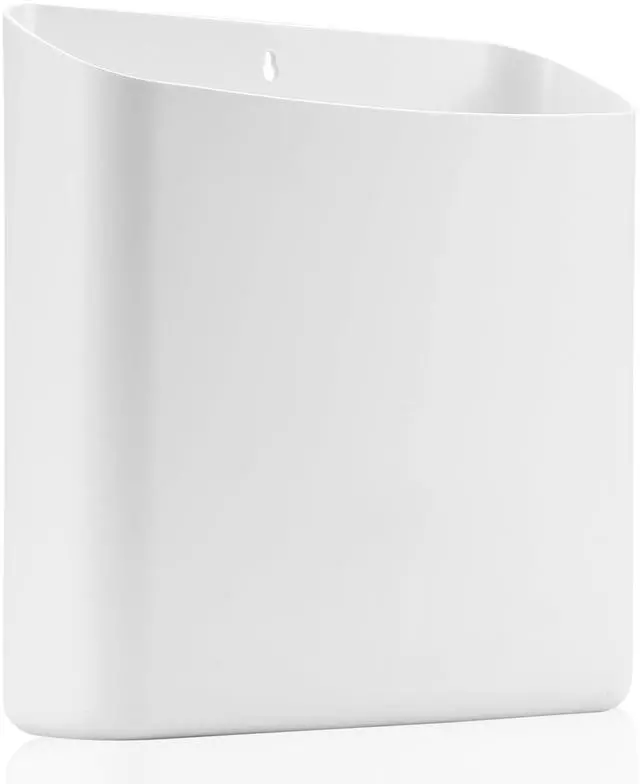 Main image of Lint Bin for Laundry Room, Magnetic Lint Trash Can for Dryer, Modern Lint Holder, Lint Box for Laundry Room Organization, Wall Mounted Trash Can for Laundry Decor (White)