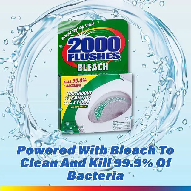 Alt view image 3 of 4 - Blue Plus Bleach Automatic Toilet Bowl Cleaner, 1.25 OZ