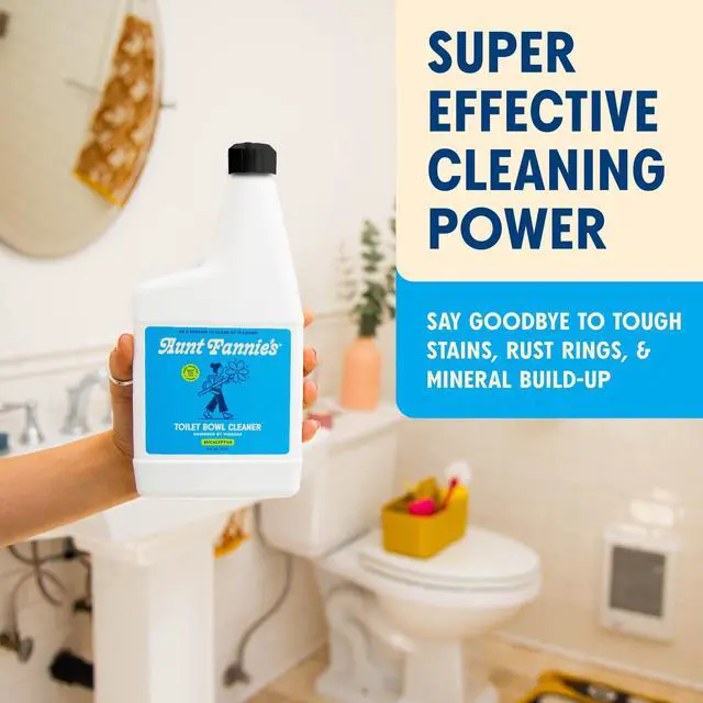 Alt view image 2 of 7 - Toilet Bowl Cleaner, Bleach-Free Cleaner Powered by Vinegar, Freshens and Removes Stains, Eucalyptus Scent, 24 fl oz, Pack of 1