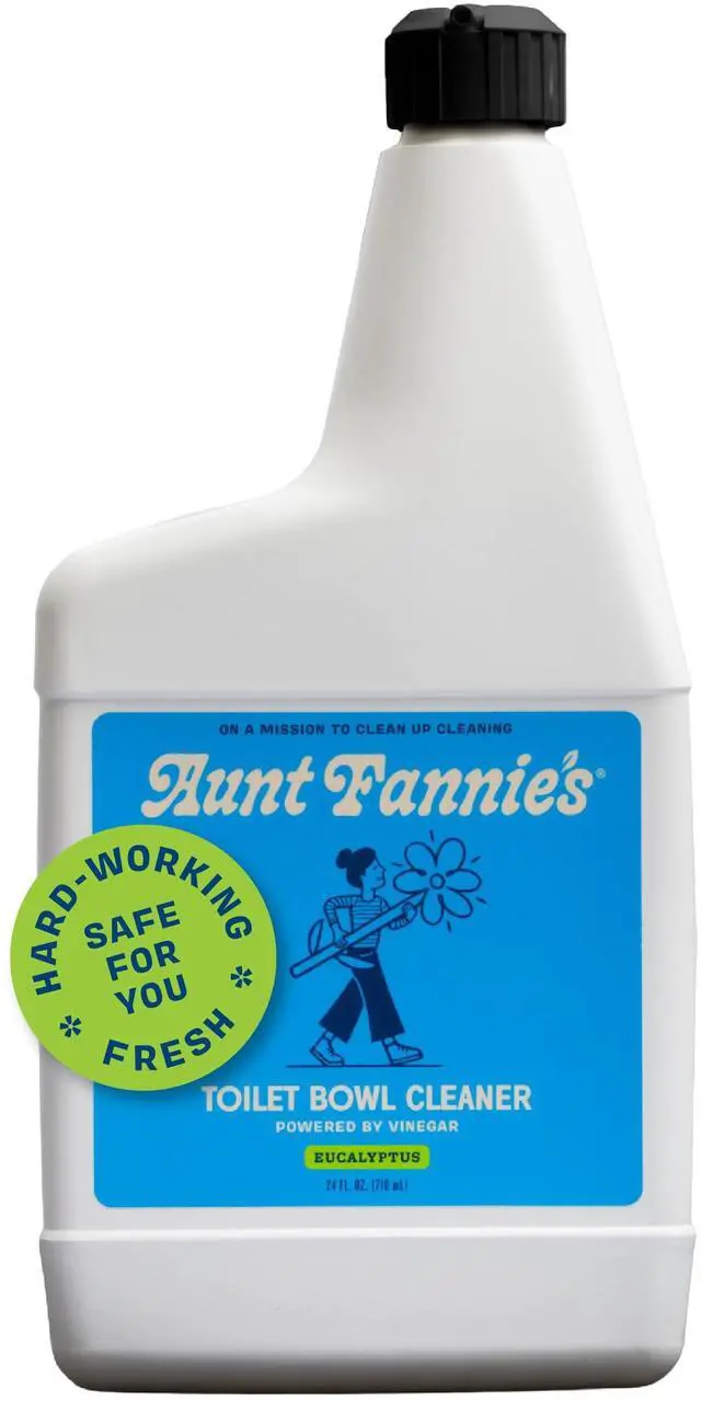Main image of Toilet Bowl Cleaner, Bleach-Free Cleaner Powered by Vinegar, Freshens and Removes Stains, Eucalyptus Scent, 24 fl oz, Pack of 1