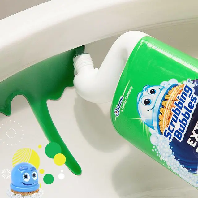 Alt view image 2 of 3 - Extra Power Toilet Bowl Cleaner, Rainshower, 1 Squeeze Bottle, 24 oz, (Pack of 2)